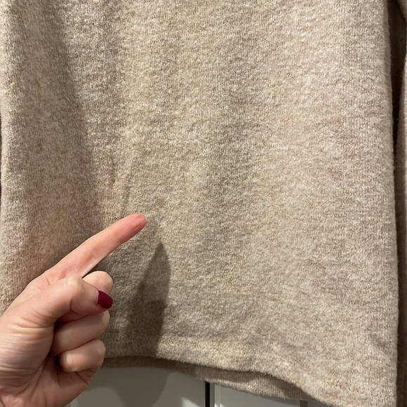 Zara Pearl Detail Sweater Size Small - Picture 6 of 11